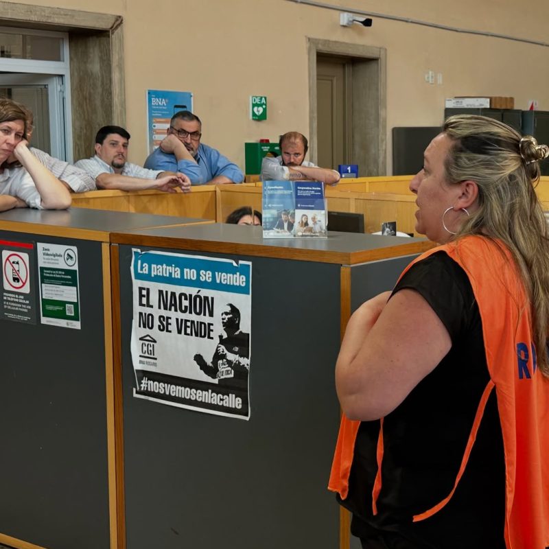 Asamblea en Banco Nación Sucursal Sud3