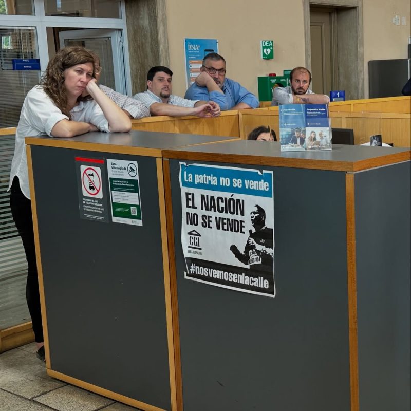 Asamblea en Banco Nación Sucursal Sud4