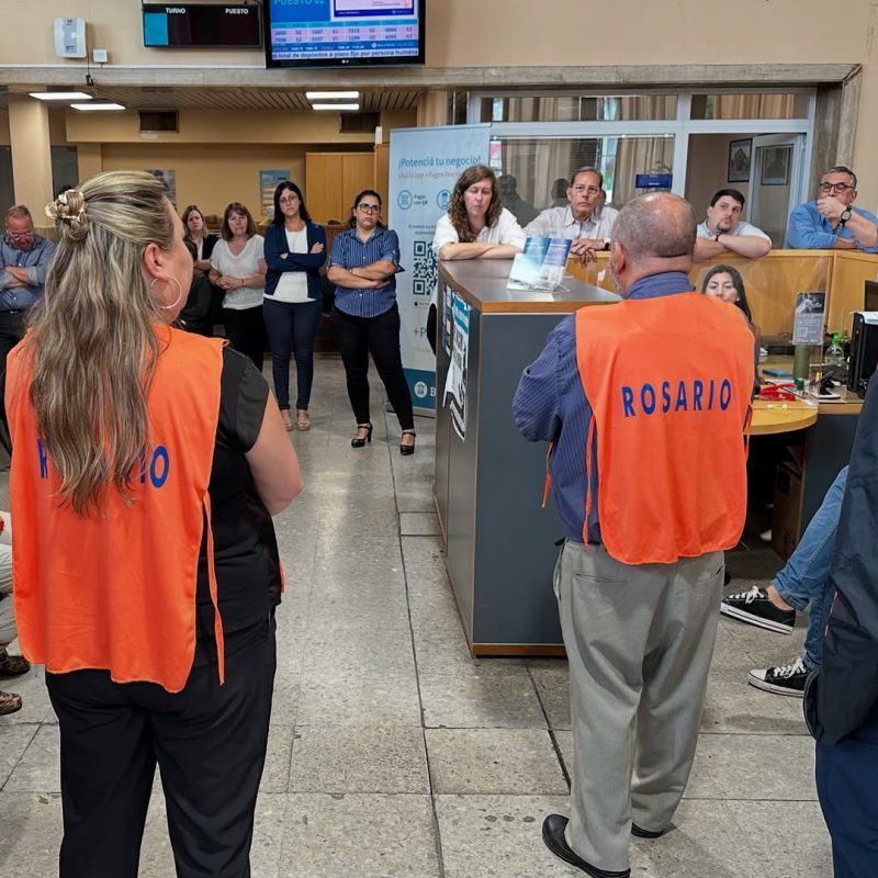 Asamblea en Banco Nación Sucursal Sud8