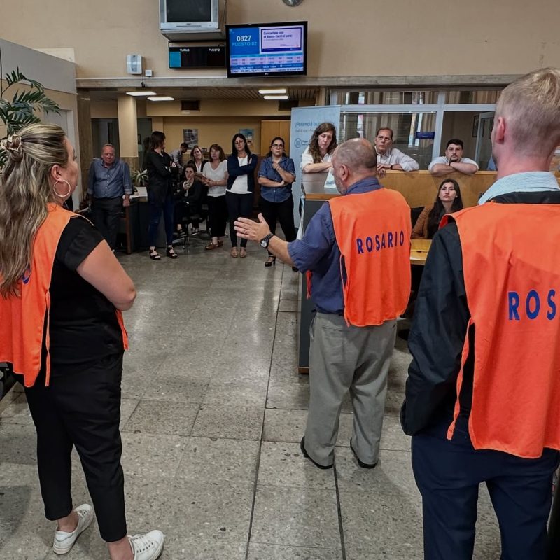 Asamblea en Banco Nación Sucursal Sud9
