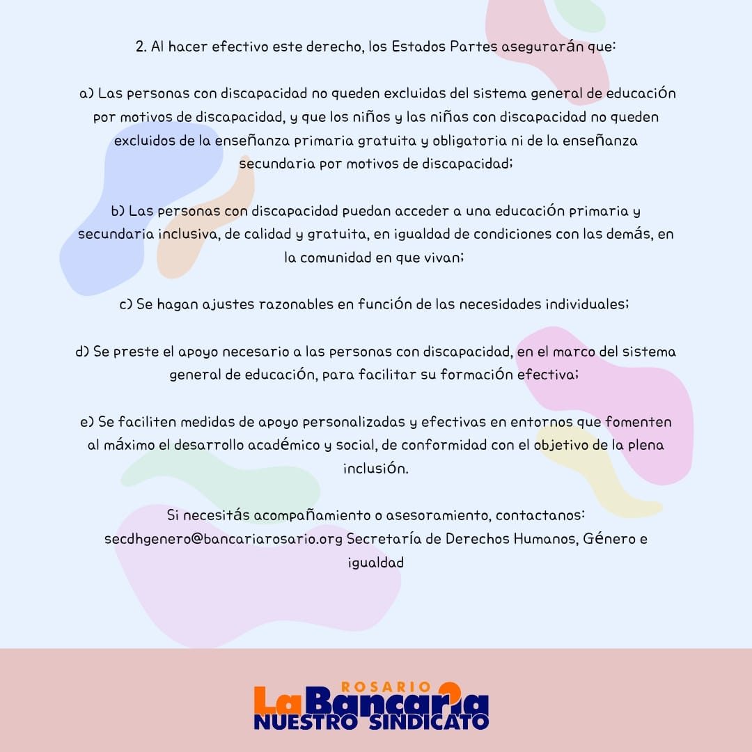 Comienzo de clases área de inclusión1