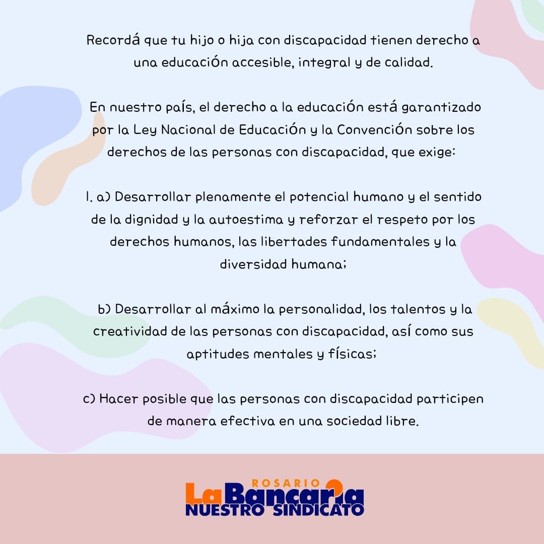 Comienzo de clases área de inclusión2